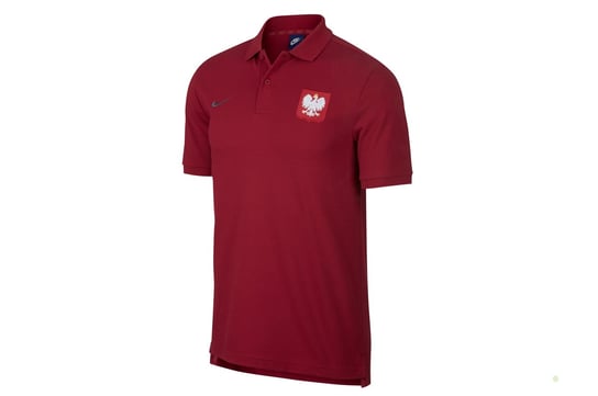 Nike, Koszulka męska, Poland POL M NSW Polo CRE, czerwona, rozmiar L Nike