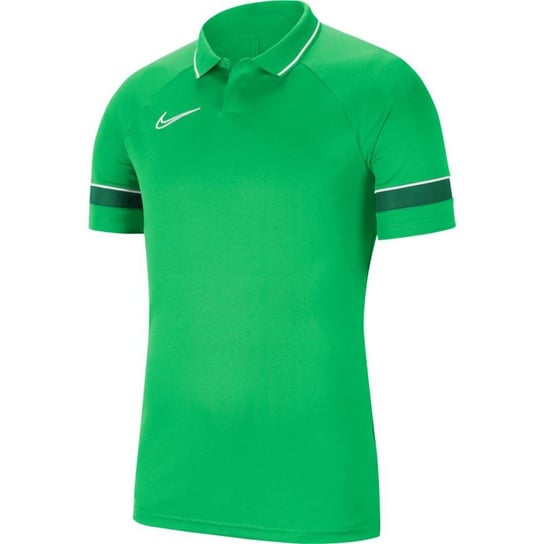 Nike, Koszulka męska, Polo Dry Academy 21 CW6104 362, zielony, rozmiar S Nike