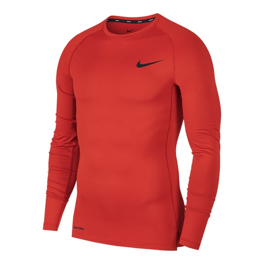 Nike, Koszulka męska, Pro Longsleeve Top M, czerwona, rozmiar XL Nike