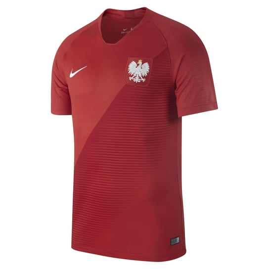 Nike, Koszulka Reprezentacji Polski, Poland Away Stadium, czerwona, rozmiar M Nike
