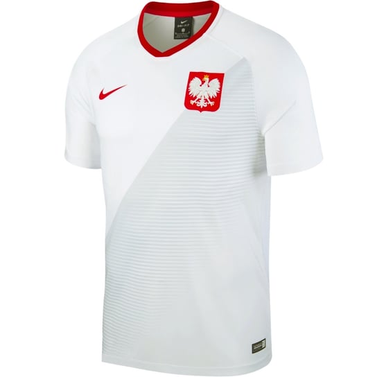 Nike, Koszulka Reprezentacji Polski, Poland FTBL Top SS Home, biała, rozmiar L Nike