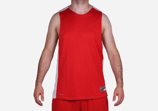 Nike League Reversible Practice Tank Red Nike