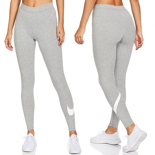 Nike legginsy damskie szare sportowe 815998-063 S Nike