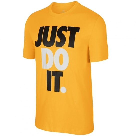 Nike męski t-shirt koszulka żółta Just Do It CK2309-739 L Nike