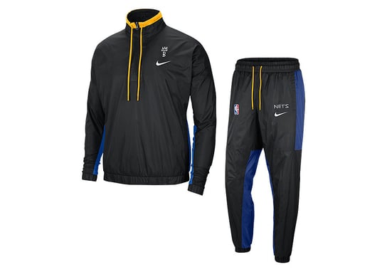 Nike Nba Brooklyn Nets City Edition Courtside Tracksuit Black Nike