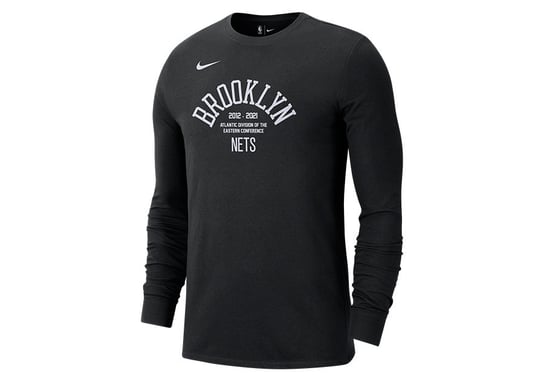 Nike Nba Brooklyn Nets Courtside Element Long-Sleeve Tee Black Nike