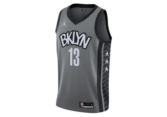 Nike Nba Brooklyn Nets James Harden Swingman Jersey Statement Dark Steel Grey Jordan