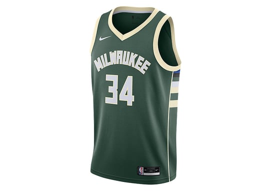 Nike Nba Milwaukee Bucks Giannis Antetokounmpo Icon Edition Swingman Jersey Fir Nike
