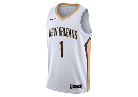 Nike Nba New Orleans Pelicans Zion Williamson Association Edition Singman Jersey White Nike