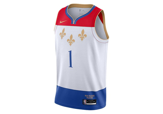 Nike Nba New Orleans Pelicans Zion Williamson City Edition Swingman Jersey White Nike