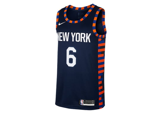 Nike Nba New York Knicks Kristaps Porzingis Swingman Jersey College Navy Nike