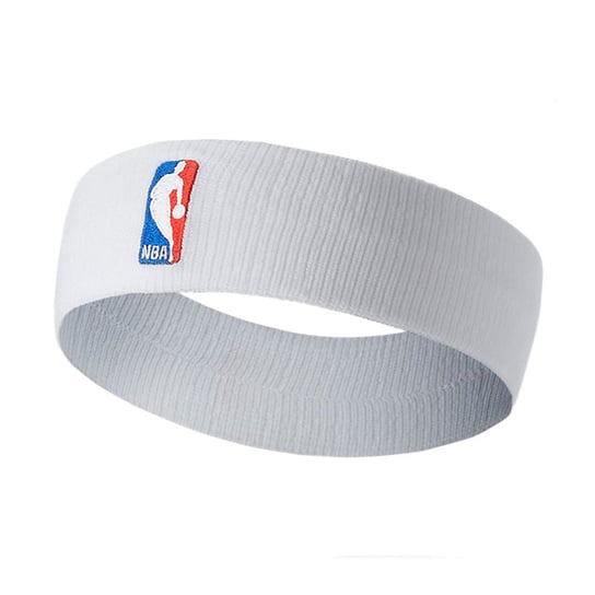 Nike, Opaska na głowę, Headband NBA 100, biała Nike