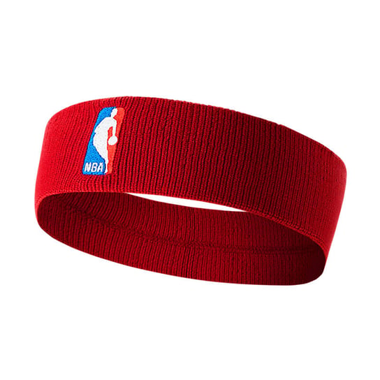 Nike, Opaska na głowę, Headband NBA 654, czerwona Nike