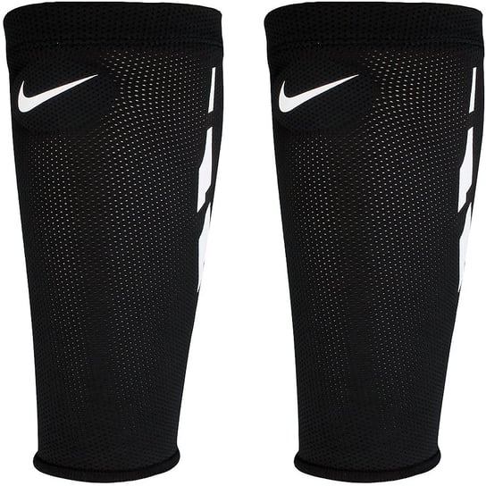 Nike, Opaski piłkarskie, Guard Lock Elite Sleeves SE0173 011, czarny, rozmiar XL Nike