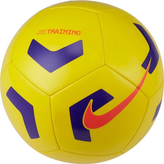 Nike, Piłka nożna, Pitch Training, żółto-fioletowa, CU8034 720 Nike