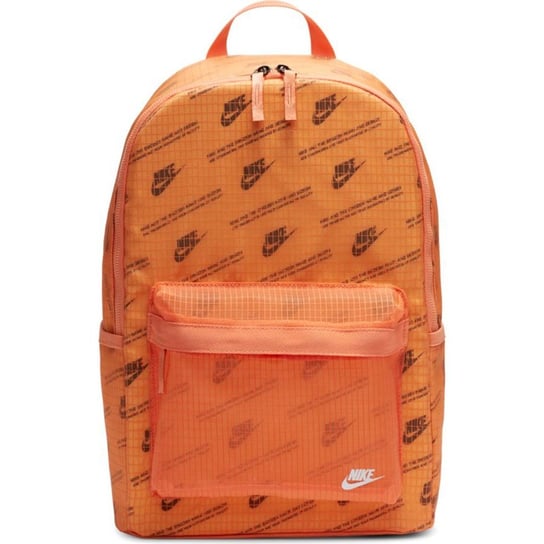 Nike, Plecak, CK7444 884 Heritage 2.0, pomarańczowy, 43x30.5x15 cm Nike