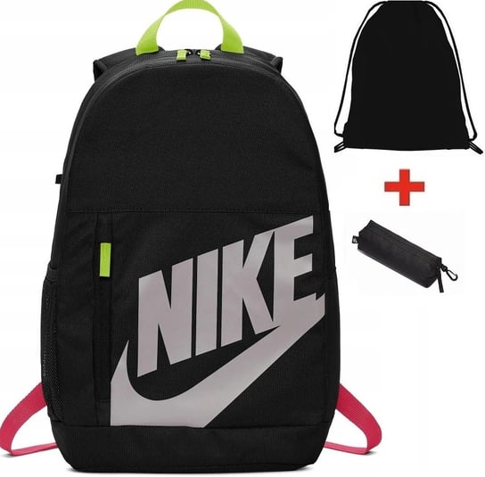 Nike, Plecak sportowy, BA6030 010 Elemental, czarny, 20L Nike