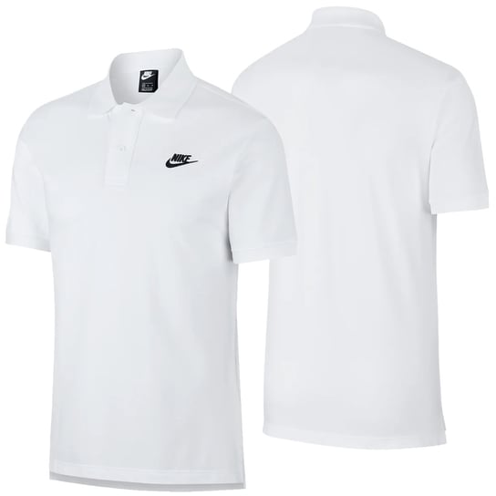 Nike Polo Polówka Koszulka Męska Biała Cj4457-100 Xl Nike