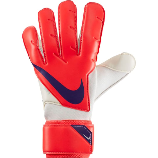 Nike, Rękawice bramkarskie, Goalkeeper Grip3 bialo-czerwone CN5651 635 Nike