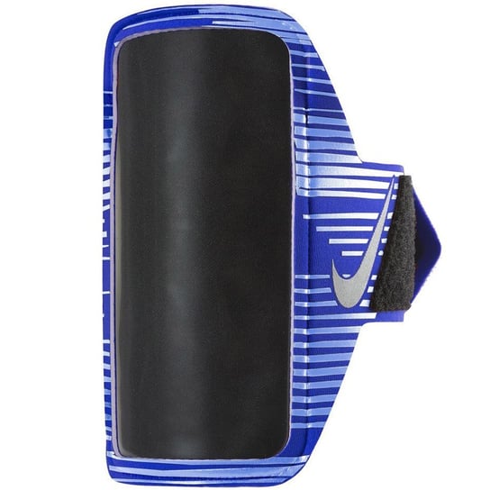 Nike, Saszetka na ramię, Printed Lean Arm Band NRN68439, niebieski, 13x7 cm Nike