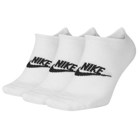 Nike, Skarpety sportowe, 3-pack, NSW Everyday Essential SK0111 100, biały, rozmiar 38/42 Nike