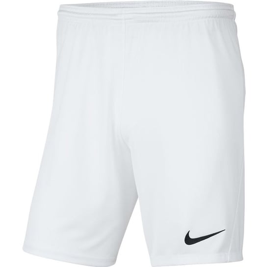 Nike, Spodenki piłkarskie, Park III BV6855 100, biały, rozmiar M Nike