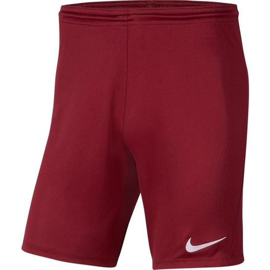 Nike, Spodenki, Y Park III Boys BV6865 677, czerwony, rozmiar M Nike