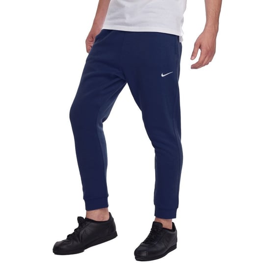 Nike Spodnie Dresowe Męskie Granatowe Fleece Swoosh Joggers 826431-410 L Nike