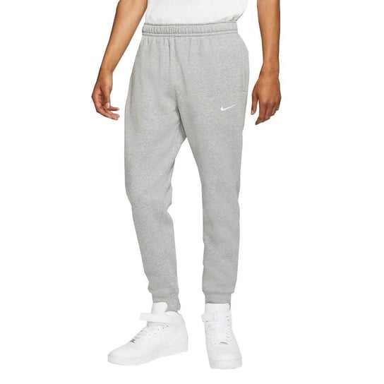 Nike Spodnie Dresowe Męskie Szare Fleece Swoosh Joggers 826431-063 M Nike