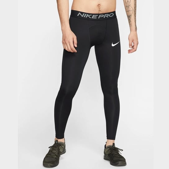 Nike, Spodnie męskie, M NP Tight BV5641 010, czarny, rozmiar S Nike