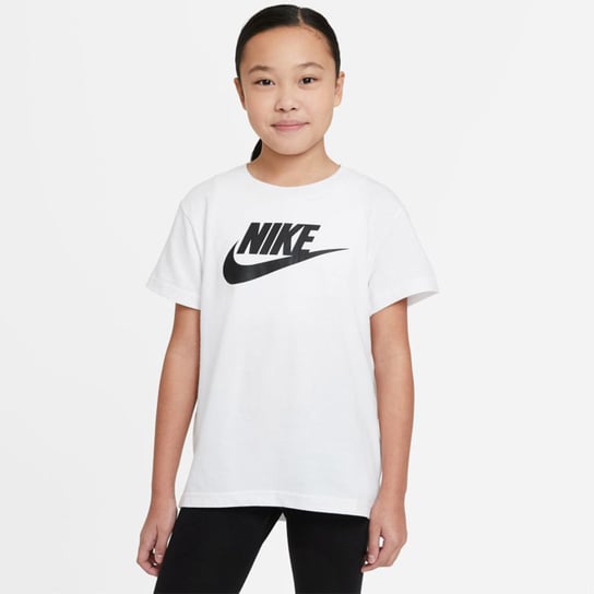 Nike Sportswear, Koszulka, Big Kids' T-Shirt AR5088 112, biały, L Nike