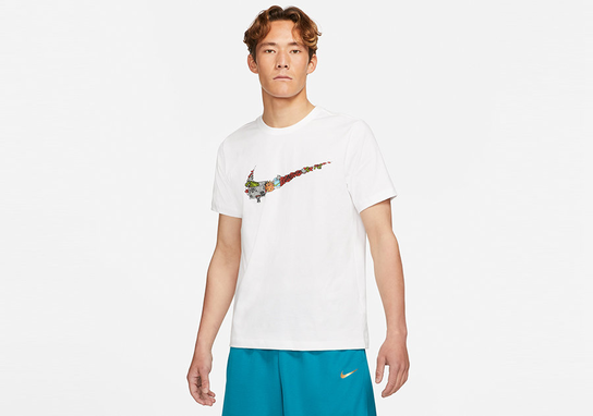 Nike Swoosh Basketball Tee White Nike