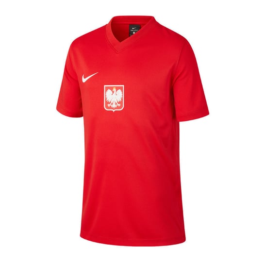 Nike, T-shirt chłopięcy, JR Polska Breathe Football 688, rozmiar 164 cm Nike
