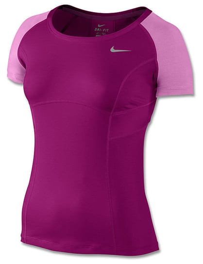 Nike, T-shirt damski z krótkim rękawem, Power SS Top 523422-513, rozmiar S Nike