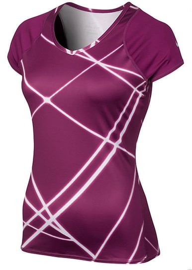 Nike, T-shirt damski z krótkim rękawem, UV Printed Knit Top, rozmiar M Nike