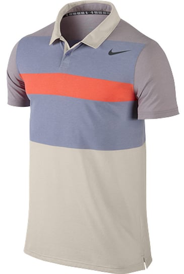 Nike, T-shirt męski z krótkim rękawem, Dri-Fit Touch Stripe Polo 596566-247, rozmiar XS Nike