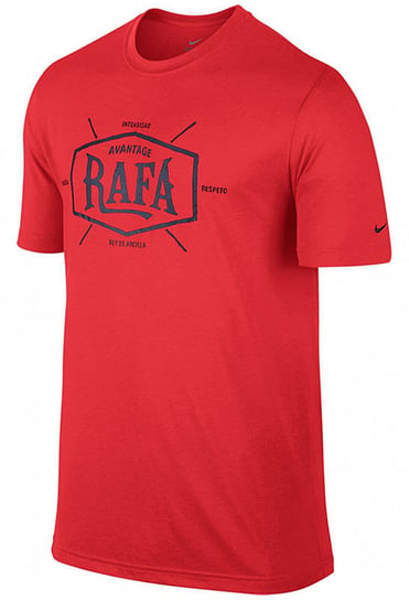 Nike, T-shirt męski z krótkim rękawem, Rafa Tee-Shirt 596201-696, rozmiar XL Nike
