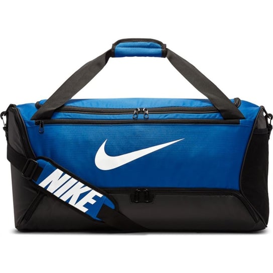 Nike, Torba sportowa, BA5956 480 Brasilia M Duffel, niebieski, 61x33x30cm Nike