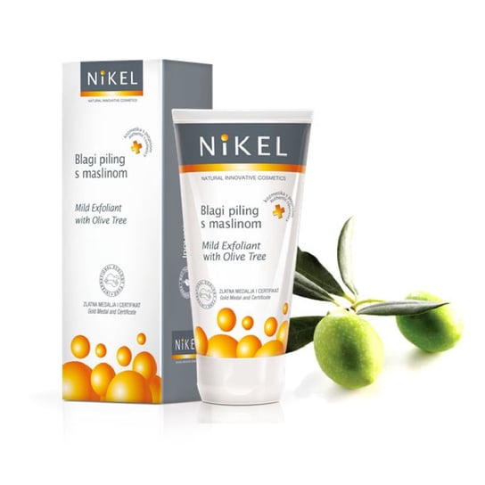 Nikel, łagodny peeling do twarzy z oliwą z oliwek, 50 ml Nikel