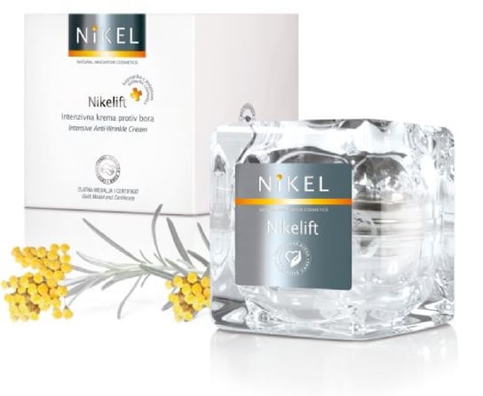 Nikel, przeciwzmarszczkowy krem z pomarańczą, kwiatem immortelle, olejkiem sezamowym i wit. E, 50 ml Nikel