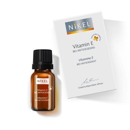 Nikel, witaminowe serum 100% naturalne z witaminą E, 10 ml Nikel