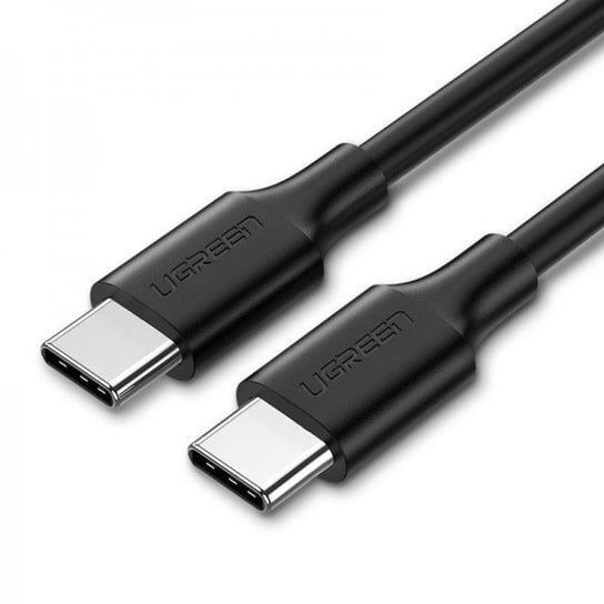 Niklowany kabel USB-C UGREEN, 0.5m, czarny uGreen