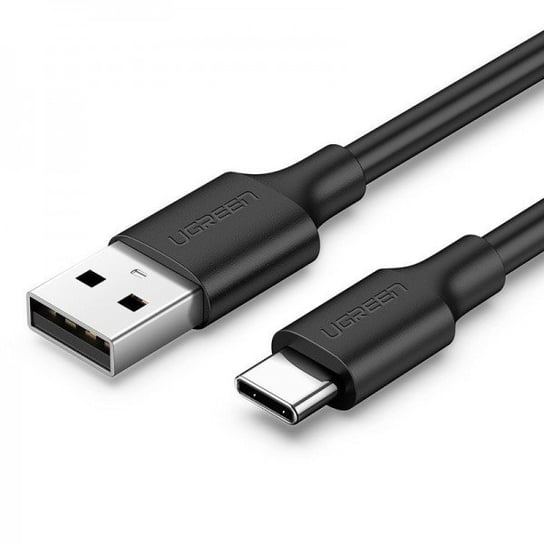 Niklowany kabel USB-C UGREEN, 2m, czarny uGreen