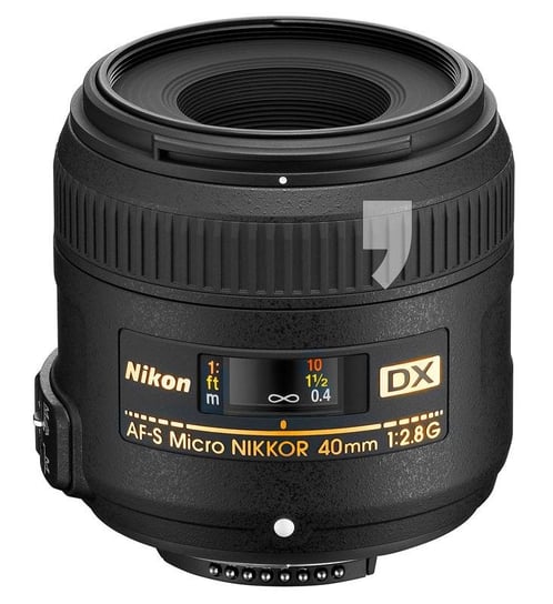 Nikon AF-S DX Micro Nikkor 40 mm f/2,8G, obiektyw Nikon