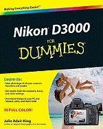 Nikon D3000 For Dummies King Julie Adair