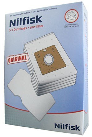NILFISK Worki materiałowe do odkurzaczy BRAVO 5szt NILFISK