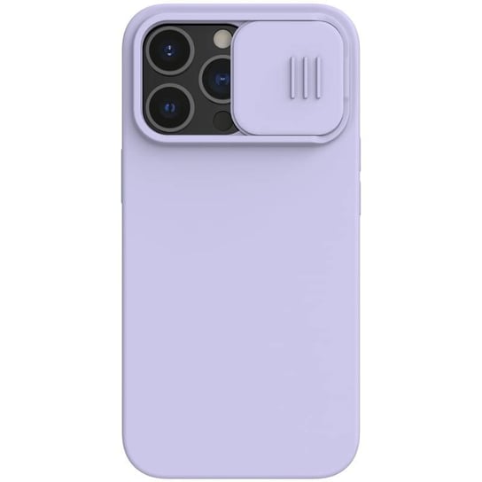 Nillkin Camshield Silky Magnetic - Etui Apple Iphone 13 Pro Z Osłoną Aparatu (Misty Purple) Nillkin