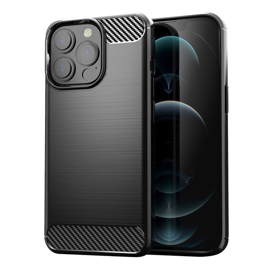 Nillkin etui Synthetic Fiber Carbon iPhone 13 Pro czarny Nillkin