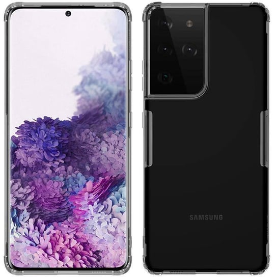 Nillkin Nature TPU Case - Etui Samsung Galaxy S21 Ultra (Grey) Nillkin