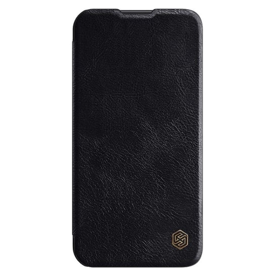 Nillkin Qin Leather Pro Case etui do Samsung Galaxy A54 5G pokrowiec z klapką osłona na aparat czarne Nillkin